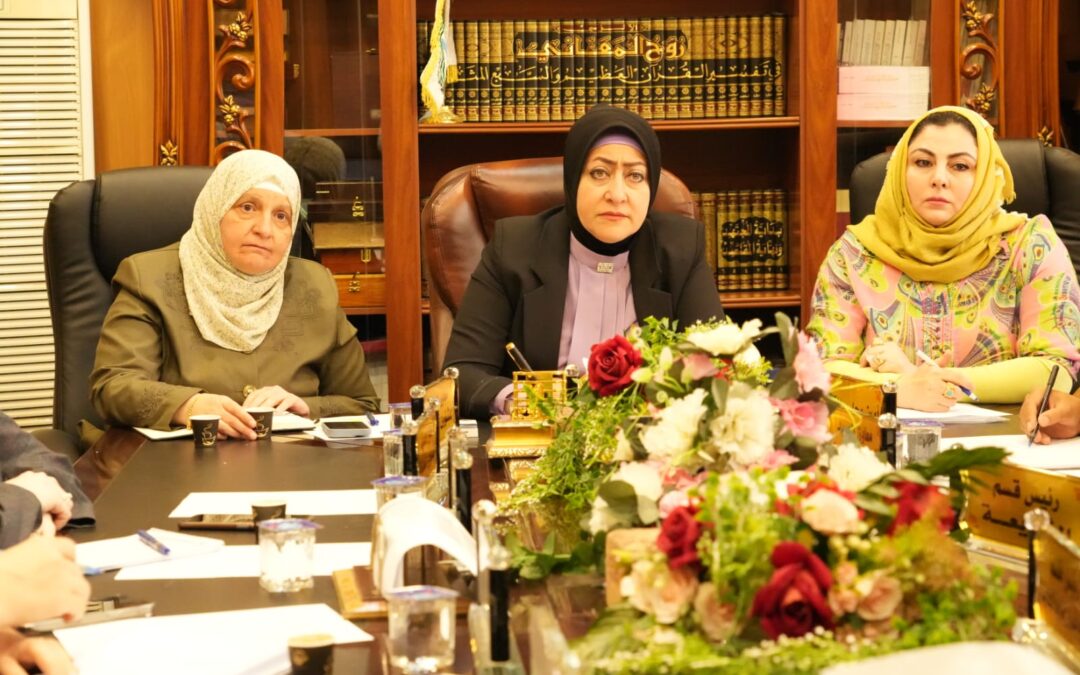 مجلس كلية التربية للبنات يعقد جلسته التاسعة المفتوحة
