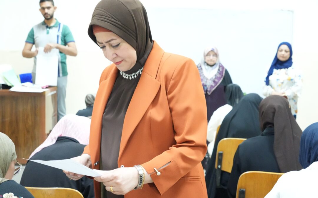 انطلاق امتحانات المرحلة الأولى واستمرار امتحانات المراحل الدراسية الأخرى في كلية التربية للبنات